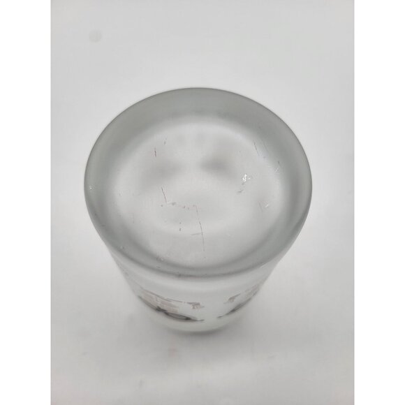 Culver LTD Halloween Day of the Dead Skeleton Gold Braces Tumbler Frosted Glass - Picture 3 of 7